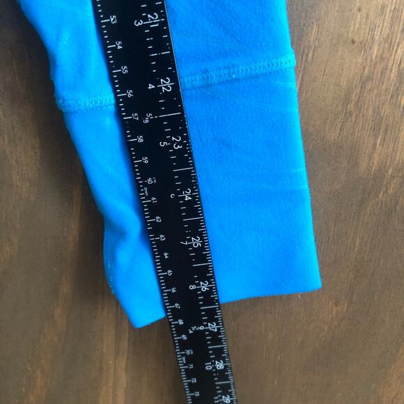 Zella Womens Jacket Blue Full Zip Activewear Performance Mesh Stretch Medium - Picture 7 of 10